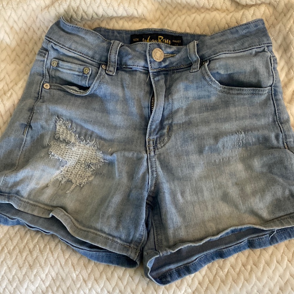 Indigo Rein Jean Shorts